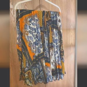 H&M Paisley Skirt